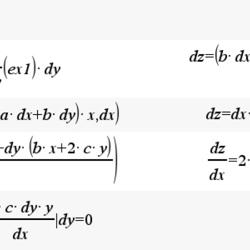 nSpire로 편미분하기