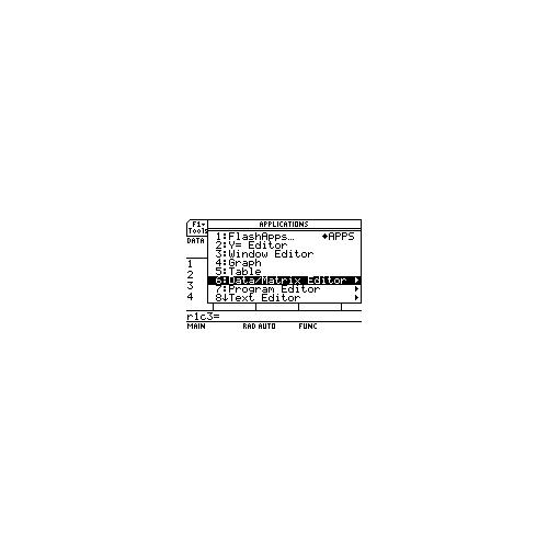 [TI-89] (x,y)좌표만으로 원래의 방정식을 찾는 방법 (3차 방정식-Cubic Regression)