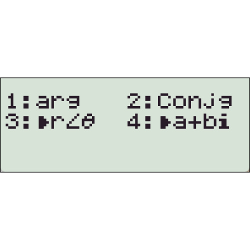 [fx-570][ES][EX] 기타 복소수 관련 함수