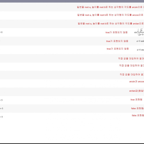 TI NSPIRE 역삼각함수 문의 드립니다.