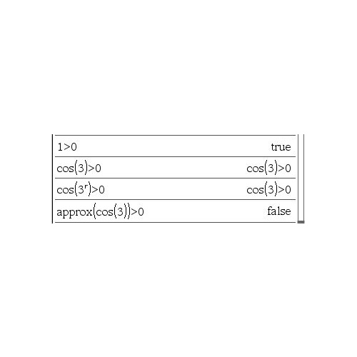 [TI-nspire] approx() 함수 ↔ exact() 함수