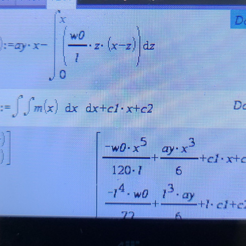 Ti nspire cx cas 2 함수정의식내 적분포함시 대입결과값문제발생
