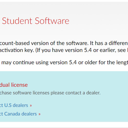TI-Nspire CX Student Software Version 6.0 이 있네요.