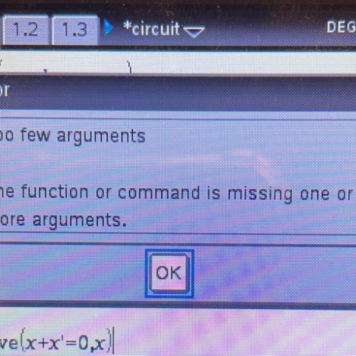 [Ti-nspire] 미분방정식 관련 문의