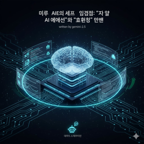 미래 AI의 세 번째 임계점: '자율 AI 에이전트'와 '효율성'의 만남