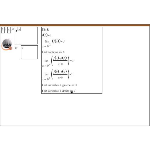 [TI-nspire] Step-By-Step, SEL.tns : 접선과 점근선을 포함한 슈퍼 국소 연구 local analysis