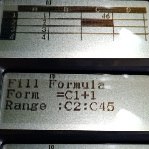 [fx-350ES][fx-570EX] Table기능의 한계와 스프레드시트 Memory ERROR