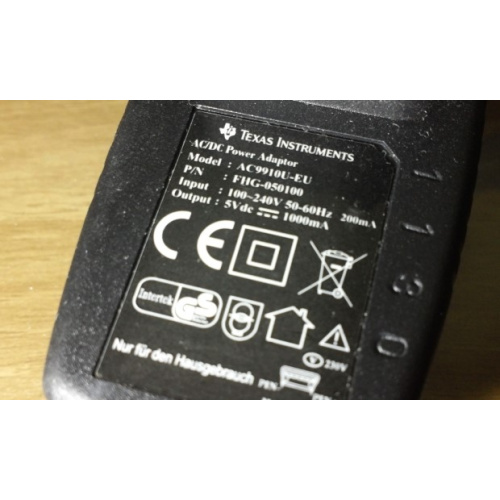[TI-nspire] 충전기 및 USB 연결 커넥터(Type : USB mini-B)