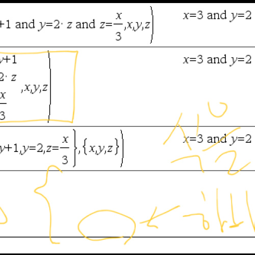[Ti-nspire cx cas] 연립방정식 템플릿에서 식을 추가하는 법 질문드립니다.