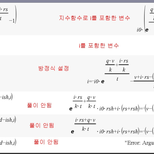 TI NSPIRE CX CAS에서 지수함수 방정식 풀이 관련 문의를 드립니다.