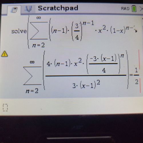 ti nspire cx cas 2 solve 관련 질문입니다