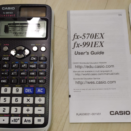 카시오 fx-991EX 도착했습니다. (아마존 직구)