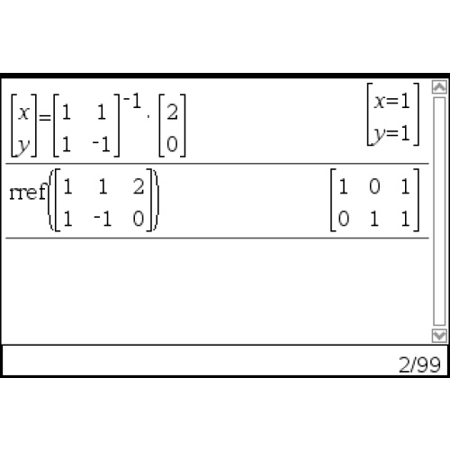 연립방정식의 풀이법 (System of linear equations)