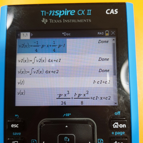 ti nspire 함수값이 다르게 나오는 경우 질문입니다