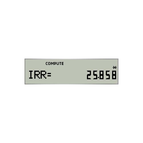 [BA II Plus] Cash Flow - NPV 순현재가치, IRR 내부수익률(=만기수익률) 구하기