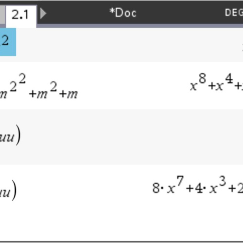 ti nspire cx cas 편미분 질문 드립니다