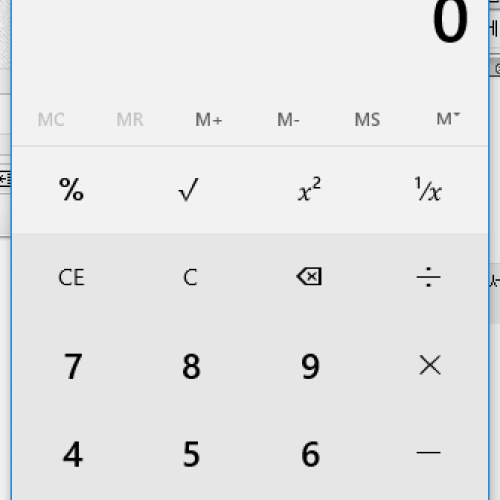 쌀집 계산기 에뮬레이터 프로그램 (for windows) 어디 없나?