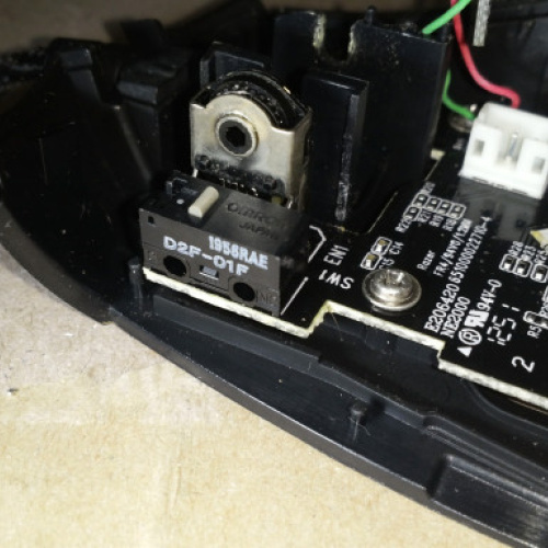 [수리] 마우스 버튼 스위치 교체 (옴론 차이나 to 옴론 저팬)