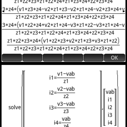 [HP PRIME] 동일한 식인데 solve값이 다르게 나오는 이유가 뭘까요?
