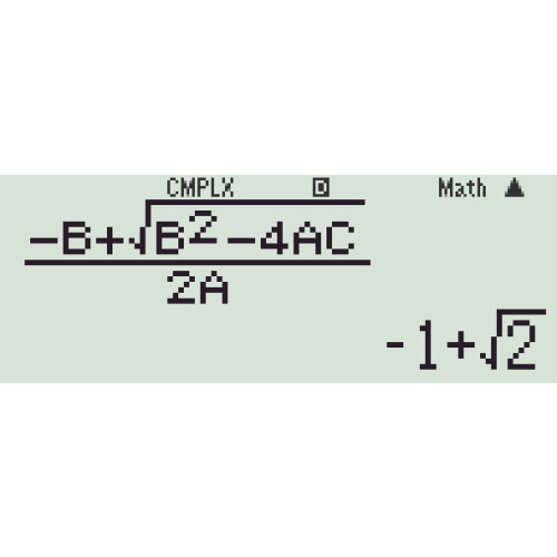 [fx-570] CALC 기능 (Solve 기능과의 비교)