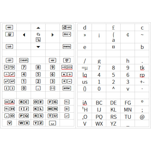 [TI-nspire] 계산기 글꼴/폰트 TTF fonts