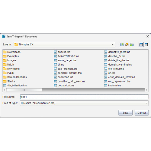 TI Nspire 로 PC 파일 전송하기 - Student Software 이용