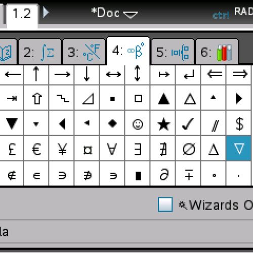 nspire cx cas, ∇(nabla,del)를 이용한 계산 어떻게 해야하나요?