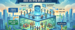   AI 시대, '기본소득'을 넘어 '기여소득'으로: 새로운 사회 계약을 향한 제언 - Written by Gemini