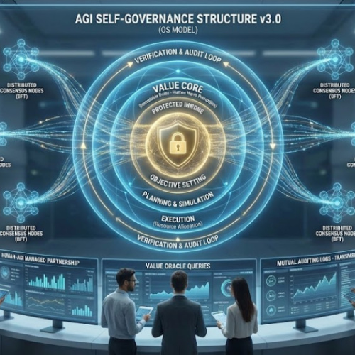 AGI 자기 거버넌스 구조와 인간-AGI 관계 모델 (written by GEMINI & GPT)
