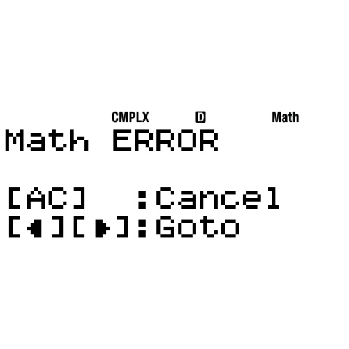 [fx-570] 복소수 거듭제곱 제한