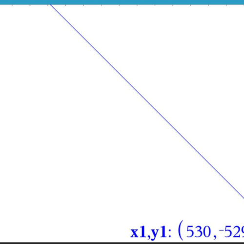TI NSPIRE CX CAS에서 PARAMETRIC PLOT 극한값이 이상하게 나옵니다.