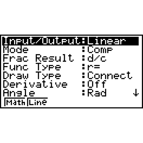 [fx-9860G] 결과의 분수(기호)를 소수로 바꿔서 표시하는 방법