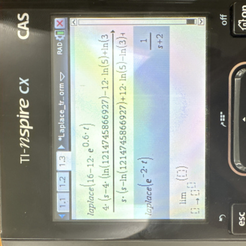 라플라스 변환 숫자 이상