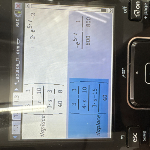 라플라스 계산오류