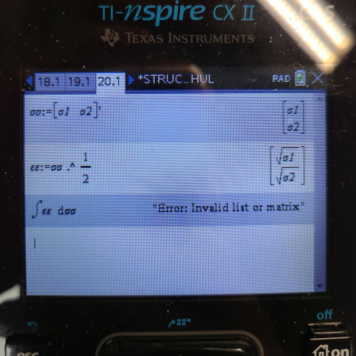 Ti nspire cx cas 2 벡터적분