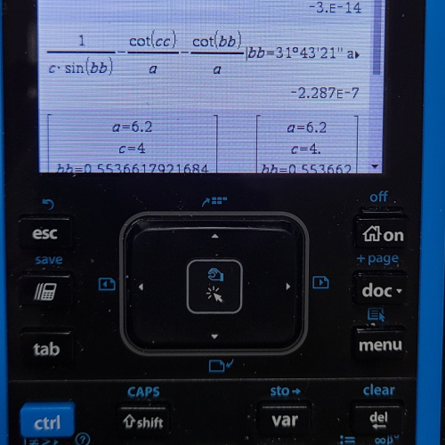 각도단위 실수치(라디안)사용 vs 도분초단위사용 결과치상이함