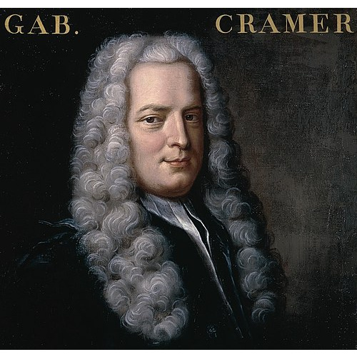 크레이머 = 크레머 = 크라메르 공식 = Cramer's Rule