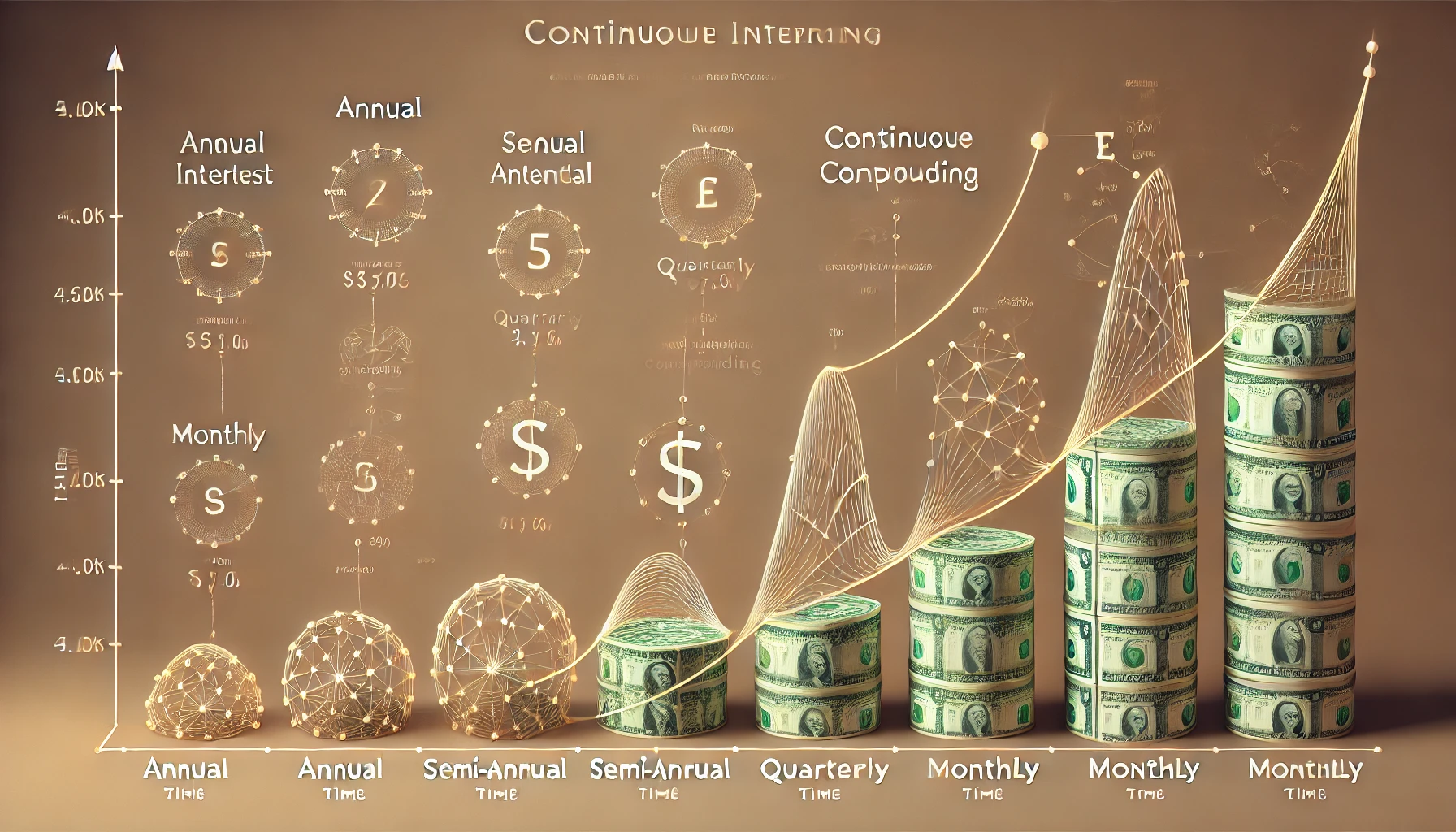 DALL·E 2025-02-22 15.12.02 - A graph showing compound interest growth with different compounding frequencies. The x-axis r.webp